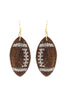 Blitz Football Earring